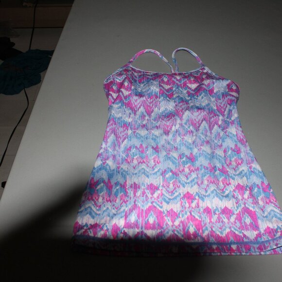 Purple & Blue Ivivva Tank Top Size 12 - Picture 1 of 3